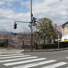 南禅寺前の白川通り