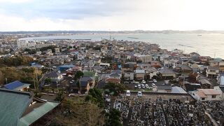 館山の眺めが良い