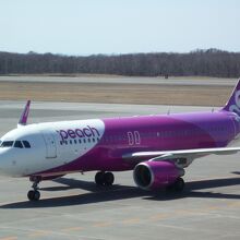 ピーチ航空のＡ３２０neo型機