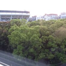 横浜公園の中にあります