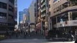 さびれてしまった通り