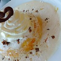 ココナッツカスタードクリームパンケーキ１１００円