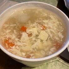 シーフード豆腐スープ