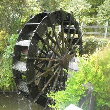 水車もありました。