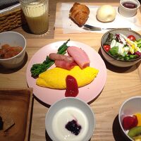 洋朝食　パンのお代わりOkです。