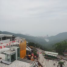 香港島の南側も見下ろせます