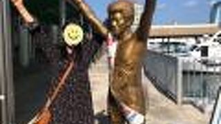 離島ターミナルでの撮影スポット