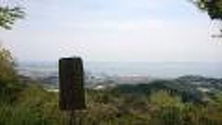 登山道もあり、各所で眺望が楽しめます