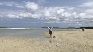 干潮だと水着着用してたら遠くまで歩いて行けます。