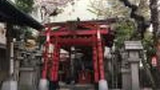 通天閣近くの小さな神社