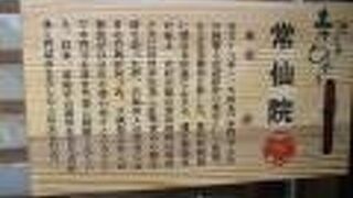 本堂が独特の形をして見ごたえあります。