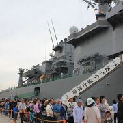 軍艦「うらが」が来ました