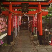 露天神社の末社のお稲荷様