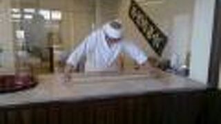 道の駅の蕎麦屋。