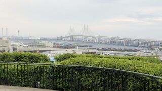 ベイブリッジが見えます