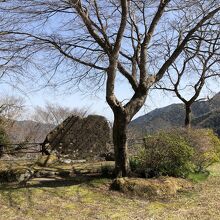 樫の木平の展望広場にある