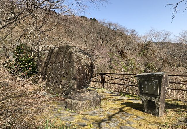 見晴茶屋前の広場にある