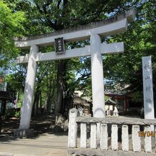 神社の鳥居
