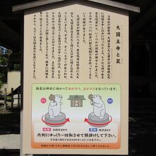 狛ネズミの説明