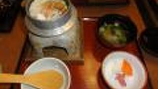 鯛を釜めしで