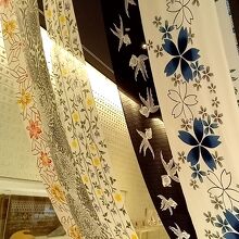 とらやの展示「YUKATA」