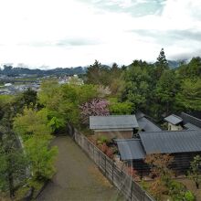 雨が上りった福知山の街