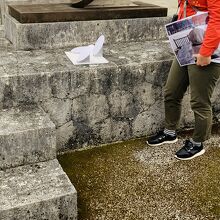 スタッフの方が説明してくれました