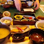 大満足の夕食と朝食