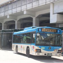 ５分おきにバスがありました