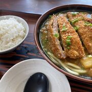 名物カツカレーそば