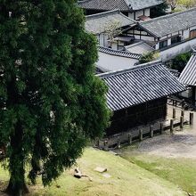 二階堂　上からの  閼伽井屋 の眺め