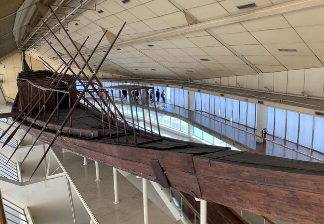 ピラミッド真横の博物館