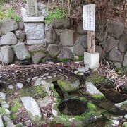 古四王神社でも使われる霊泉