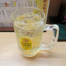 ハイボールと…