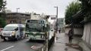 停留所が複数ある場所もあるので要注意！