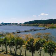 （平筒沼ふれあい公園）県内有数の釣り場としても知られています