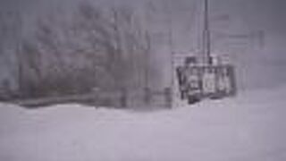 雪道越えの三国峠、cafe は冬季休業