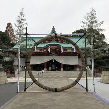 茅の輪くぐりました