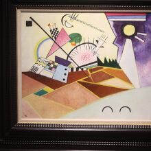 カンデインスキー　活気のある休息