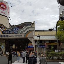 新川通り側の入口！