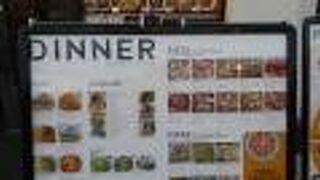 テラス席もある