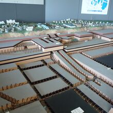 海底下の坑道のジオラマは凄い！