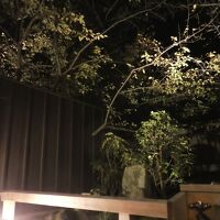 部屋の露天風呂から。