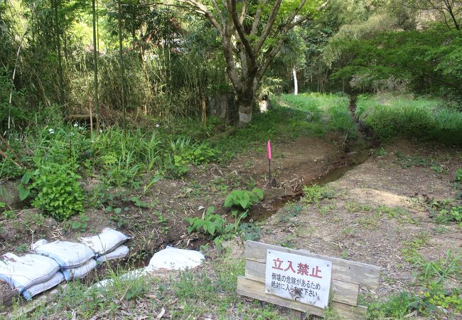 現在は廃屋で、立ち入り禁止でした