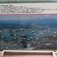 展望台にある説明板