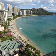 ワイキキビーチの象徴