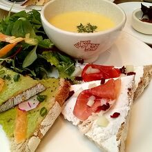 ル・パン・コティディアン のランチ