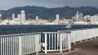 眺めの良いきれいな公園