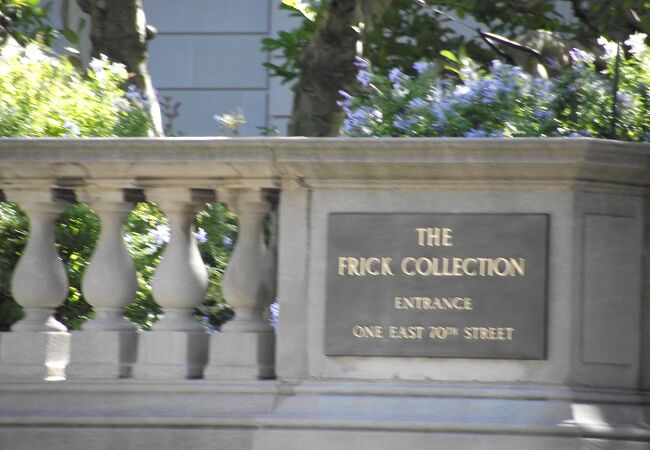 フリックコレクションは、小さいながらも見応えのある美術館です
