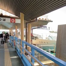 石垣港から大原港行きフェリー